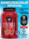 Комплексный протеин BSN SYNTHA-6 1320 г, Молочный коктейль с клубникой Комплексный протеин BSN SYNTHA-6 1320 г, Молочный коктейль с клубникой