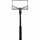 Баскетбольная стационарная стойка DFC ING60U относится к серии антивандальных стоек. Точки крепления на этой модели находятся по краям щита, что повышает надежность конструкции. Стойка комплектуется кольцом с амортизацией, которое выдерживает нагрузку до 200 кг в передней части. Щит изготовлен из акрила толщиной 6 мм. По периметру имеет кант из металла. В нижней части щита и на стойке установлено защитное покрытие Poly Pade. Бесступенчатая регулировка высоты с помощью ручки в диапазоне от 245 до 305 см. Основание стойки бетонируется с помощью 4 анкеров (в комплекте), размер ямы под площадку должен составлять 50х50 см. Баскетбольная стационарная стойка DFC ING60U относится к серии антивандальных стоек. Точки крепления на этой модели находятся по краям щита, что повышает надежность конструкции. Стойка комплектуется кольцом с амортизацией, которое выдерживает нагрузку до 200 кг в передней части. Щит изготовлен из акрила толщиной 6 мм. По периметру имеет кант из металла. В нижней части щита и на стойке установлено защитное покрытие Poly Pade. Бесступенчатая регулировка высоты с помощью ручки в диапазоне от 245 до 305 см. Основание стойки бетонируется с помощью 4 анкеров (в комплекте), размер ямы под площадку должен составлять 50х50 см.