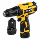 Дрель-шуруповерт аккумуляторная Дрель-шуруповерт Steher CD-120-2 12 В, 30 Нм, 2 АКБ (2 Ач), кейс Дрель-шуруповерт аккумуляторная Дрель-шуруповерт Steher CD-120-2 12 В, 30 Нм, 2 АКБ (2 Ач), кейс