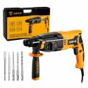 Перфоратор сетевой DEKO DKH900 в кейсе с набором из 5 буров SDS+, 850Вт, цена за 1 шт. Перфоратор сетевой DEKO DKH900 в кейсе с набором из 5 буров SDS+, 850Вт, цена за 1 шт.