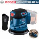 BOSCH GEX 185-LI Аккумуляторная шлифовальная машина BOSCH GEX 185-LI Аккумуляторная шлифовальная машина