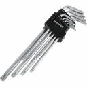 Набор ключей torx Набор экстра-длинных ключей Inforce TORX 9 штук, Т10-Т45, 06-05-96 Набор ключей torx Набор экстра-длинных ключей Inforce TORX 9 штук, Т10-Т45, 06-05-96