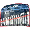 Набор комбинированных ключей KING TONY 1215MR01 Набор комбинированных ключей KING TONY 1215MR01
