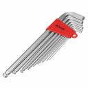 Наборы шестигранных ключей Набор ключей имбусовых Matrix 16410, HEX, 1,5–10 мм, CrV, 9 шт. Наборы шестигранных ключей Набор ключей имбусовых Matrix 16410, HEX, 1,5–10 мм, CrV, 9 шт.