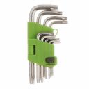 Набор шестигранных ключей Сибртех Torx 10-50 мм (12321) (9 шт.) Набор шестигранных ключей Сибртех Torx 10-50 мм (12321) (9 шт.)