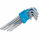 Набор ключей TORX c отверстием Smartbuy 9 шт, длинные TORX: 10, 15, 20, 25, 27, 30, 40, 50 SBT-TSL-9 используется для работ с крепежом при ремонтных и монтажных работах. Может использоваться в бытовой и профессиональной сферах. Удобный держатель для набора ключей позволит сохранить набор в целости после выполнения задачи. Ключи выполнены из качественной хромованадиевой стали, что обеспечивает отличные прочностные характеристики и долгий срок службы. Набор ключей TORX c отверстием Smartbuy 9 шт, длинные TORX: 10, 15, 20, 25, 27, 30, 40, 50 SBT-TSL-9 используется для работ с крепежом при ремонтных и монтажных работах. Может использоваться в бытовой и профессиональной сферах. Удобный держатель для набора ключей позволит сохранить набор в целости после выполнения задачи. Ключи выполнены из качественной хромованадиевой стали, что обеспечивает отличные прочностные характеристики и долгий срок службы.