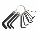 Набор шестигранных ключей Sparta 1,5-10 мм (10 шт.) Набор шестигранных ключей Sparta 1,5-10 мм (10 шт.)