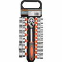 Набор торцевых головок STHOR 58634 Набор торцевых головок STHOR 58634