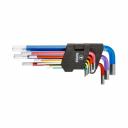 Шестигранные ключи 1.5-10 мм, набор 9 шт TOPEX 35D966 Шестигранные ключи 1.5-10 мм, набор 9 шт TOPEX 35D966