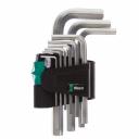 Набор шестигранных ключей Набор Г-образных ключей Wera WE-021406, 9 предметов, 950/9 SM N Набор шестигранных ключей Набор Г-образных ключей Wera WE-021406, 9 предметов, 950/9 SM N