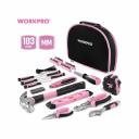 Набор инструментов для женщин WORKPRO 100 предметов WP206818 Набор инструментов для женщин WORKPRO 100 предметов WP206818