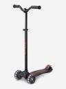 Самокат Micro Maxi Deluxe Pro LED 2024, Черный Самокат Micro Maxi Deluxe Pro LED 2024, Черный