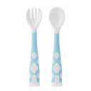 Набор для кормления ROXY KIDS Набор гибких столовых приборов для малышей в пенале Набор для кормления ROXY KIDS Набор гибких столовых приборов для малышей в пенале