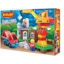 Конструктор «Стройка»: строительная площадка с краном и грузовиком Конструктор «Стройка»: строительная площадка с краном и грузовиком