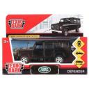 Внедорожник ТЕХНОПАРК Land Rover Defender (DEFENDER-BK/SL) 1:40, 12 см, черный Внедорожник ТЕХНОПАРК Land Rover Defender (DEFENDER-BK/SL) 1:40, 12 см, черный