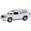 Внедорожник ТЕХНОПАРК Toyota Land Cruiser 1:32, 12.5 см, белый Внедорожник ТЕХНОПАРК Toyota Land Cruiser 1:32, 12.5 см, белый
