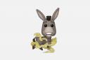 Фигурка POP! Movies Shrek DW 30th Donkey (Glitter) 1 шт FUNKO Фигурка POP! Movies Shrek DW 30th Donkey (Glitter) 1 шт FUNKO