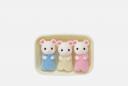 Игровой набор Тройняшки Зефирные мышата 4 шт SYLVANIAN FAMILIES Игровой набор Тройняшки Зефирные мышата 4 шт SYLVANIAN FAMILIES
