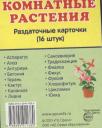 Дем. картинки СУПЕР Комнатные растения.16 раздаточных карточек с текстом (63х87мм) Дем. картинки СУПЕР Комнатные растения.16 раздаточных карточек с текстом (63х87мм)