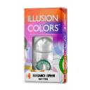 Цветные линзы ILLUSION Цветные контактные линзы ILLUSION colors ELEGANCE green Цветные линзы ILLUSION Цветные контактные линзы ILLUSION colors ELEGANCE green