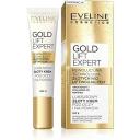 Eveline Gold Lift Expert Сильно укрепляющий крем для кожи вокруг глаз против морщин 15 мл Eveline Cosmetics Eveline Gold Lift Expert Сильно укрепляющий крем для кожи вокруг глаз против морщин 15 мл Eveline Cosmetics