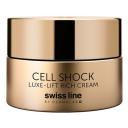 Swiss Line Cell Shock Luxe-Lift Rich Cream Насыщенный крем для лица 50 мл 50 г стеклянная банка Swiss Line Cell Shock Luxe-Lift Rich Cream Насыщенный крем для лица 50 мл 50 г стеклянная банка
