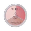 MIXIT Палетка для скульптурирования лица BEAUTY CONTOUR 3в1 MIXIT Палетка для скульптурирования лица BEAUTY CONTOUR 3в1