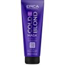 Маска для волос EPICA PROFESSIONAL Маска для нейтрализации теплых оттенков с фиолетовым пигментом и экстрактом черники Cold Blond Pro 250 Маска для волос EPICA PROFESSIONAL Маска для нейтрализации теплых оттенков с фиолетовым пигментом и экстрактом черники Cold Blond Pro 250