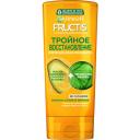 GARNIER Fructis бальзам-ополаскиватель Тройное восстановление Укрепляющий для сухих и поврежденных волос, фруктовый, 200 мл GARNIER Fructis бальзам-ополаскиватель Тройное восстановление Укрепляющий для сухих и поврежденных волос, фруктовый, 200 мл