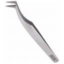 Silver Star, пинцет для наращивания изогнутый АТ-996 Silver Star, пинцет для наращивания изогнутый АТ-996