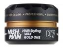 Nishman Hair Styling Wax 07 Gold One Nishman Hair Styling Wax 07 Gold One
