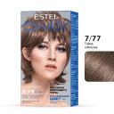 Краска для волос ESTEL PROFESSIONAL Стойкая краска-гель для волос ONLY 7/77 Русый коричневый интенсивный 125 Краска для волос ESTEL PROFESSIONAL Стойкая краска-гель для волос ONLY 7/77 Русый коричневый интенсивный 125