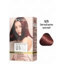 Краска для окрашивания волос ESTEL Uniq Sense 5.5 светлый шатен красный 40+80+45 мл Краска для окрашивания волос ESTEL Uniq Sense 5.5 светлый шатен красный 40+80+45 мл