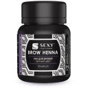 SEXY Хна для бровей Brow Henna, 30 капсул, черный, 10 мл, 6 г SEXY Хна для бровей Brow Henna, 30 капсул, черный, 10 мл, 6 г