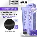 OLLIN PROFESSIONAL Перманентная крем-краска для волос PERFORMANCE 60 OLLIN PROFESSIONAL Перманентная крем-краска для волос PERFORMANCE 60