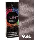 Краска для волос POINT Краска для волос, тон №9.61, Светлый блонд фиолетово-пепельный Краска для волос POINT Краска для волос, тон №9.61, Светлый блонд фиолетово-пепельный