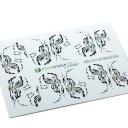 Слайдеры ПОЛИСФЕРА Слайдер дизайн для ногтей Объем и стразы Черные 013 Слайдеры ПОЛИСФЕРА Слайдер дизайн для ногтей Объем и стразы Черные 013