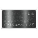 RuNail, пластина для стемпинга (№6429) RuNail, пластина для стемпинга (№6429)