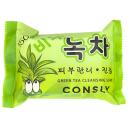 Мыло твердое CONSLY Мыло смягчающее мыло с экстрактом зеленого чая Green Tea Cleansing Soap Мыло твердое CONSLY Мыло смягчающее мыло с экстрактом зеленого чая Green Tea Cleansing Soap