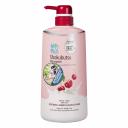 Крем-гель для душа LION Shokubutsu Monogotari Вишня с молоком 500 мл Крем-гель для душа LION Shokubutsu Monogotari Вишня с молоком 500 мл