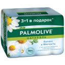 Palmolive Мыло кусковое Натурэль Баланс и мягкость с экстрактом ромашки и витамином Е ромашка, 4 шт., 90 г Palmolive Мыло кусковое Натурэль Баланс и мягкость с экстрактом ромашки и витамином Е ромашка, 4 шт., 90 г