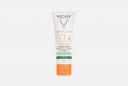 Крем для лица SPF50+ Capital Soleil matifiant 3 in 1 50 мл VICHY Крем для лица SPF50+ Capital Soleil matifiant 3 in 1 50 мл VICHY