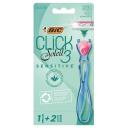 BIC Бритвенный станок Click 3 Soleil Sensitive, 3 шт., с 2 сменными лезвиями в комплекте BIC Бритвенный станок Click 3 Soleil Sensitive, 3 шт., с 2 сменными лезвиями в комплекте
