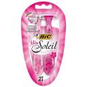 BIC Бритвенный станок Miss Soleil, 2 шт., с 2 сменными лезвиями в комплекте BIC Бритвенный станок Miss Soleil, 2 шт., с 2 сменными лезвиями в комплекте
