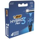 Сменные кассеты BIC 3 Flex Hybrid, черный, 4 шт. Сменные кассеты BIC 3 Flex Hybrid, черный, 4 шт.