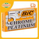 Лезвия для Т-образной бритвы двухсторонние Bic Chrome Platinum Лезвия для Т-образной бритвы двухсторонние Bic Chrome Platinum