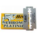 Лезвия для Т-образного станка BIC Platinum Chrome, серебристый, 5 шт. Лезвия для Т-образного станка BIC Platinum Chrome, серебристый, 5 шт.