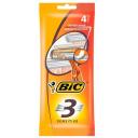 Одноразовый бритвенный станок BIC 3 Sensitive, оранжевый Одноразовый бритвенный станок BIC 3 Sensitive, оранжевый