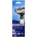 Одноразовый бритвенный станок Dorco Pace 4 (одноразовый), черный/белый Одноразовый бритвенный станок Dorco Pace 4 (одноразовый), черный/белый