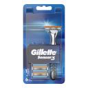 Бритва Sensor3 + бритвенные головки (5 шт.) Gillette Бритва Sensor3 + бритвенные головки (5 шт.) Gillette